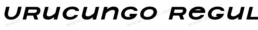 Urucungo Regular字体转换